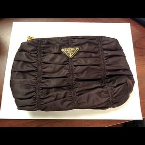 Prada Purple Cosmetic/Travel Bag